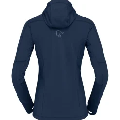 Polaire Norrona falketind Power Grid Hood W's Indigo Night