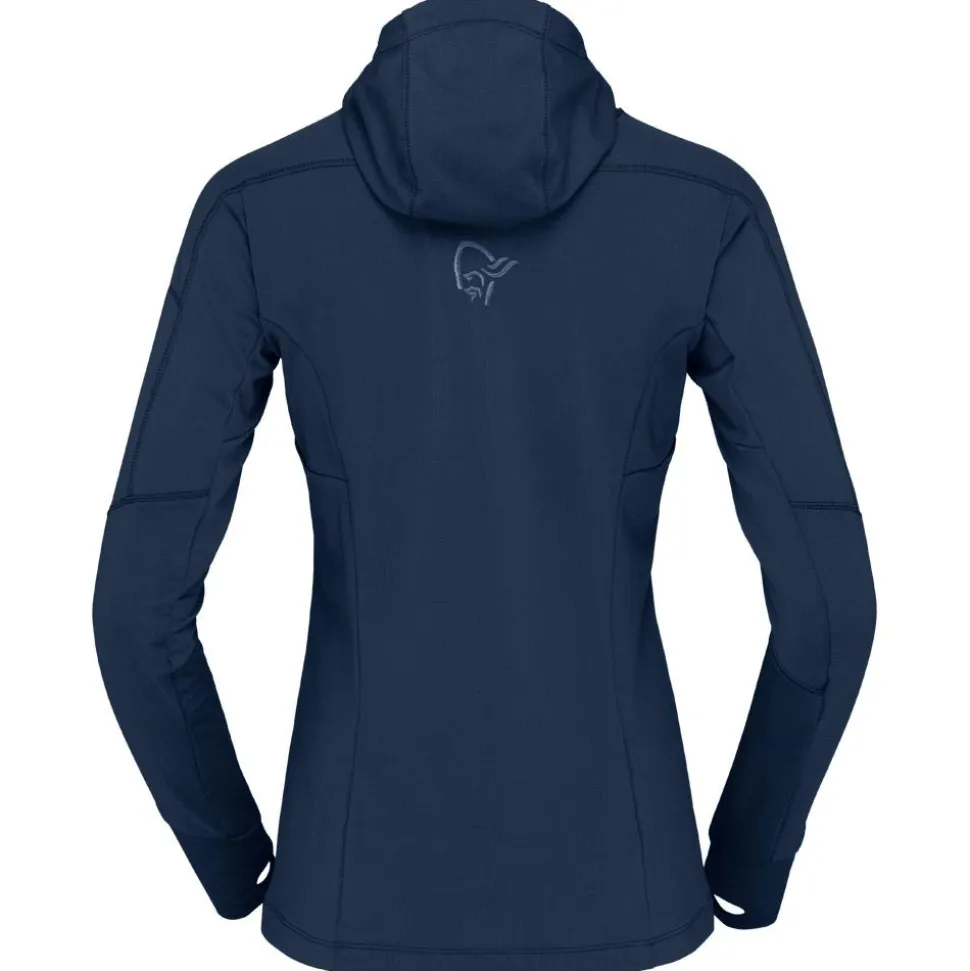 Polaire Norrona falketind Power Grid Hood W's Indigo Night