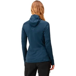 Polaire Norrona falketind Power Grid Hood W's Indigo Night