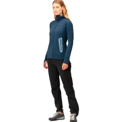 Polaire Norrona falketind Power Grid Hood W's Indigo Night