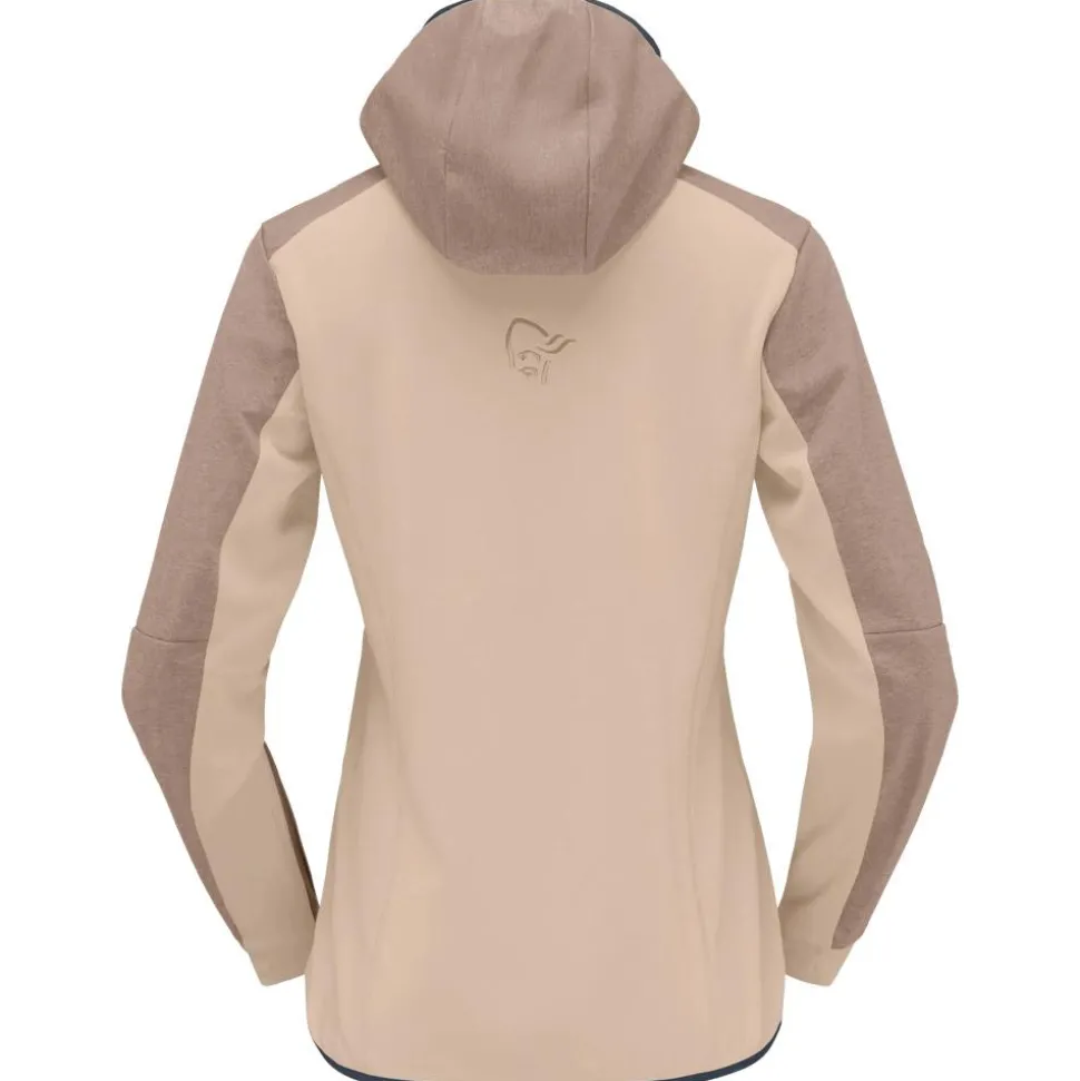 Polaire Norrona Falketind Warm2 Octa Hood W's Winter Twig