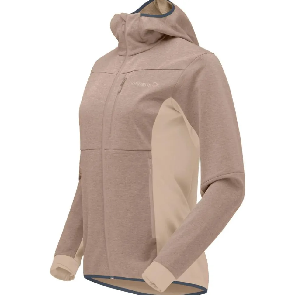 Polaire Norrona Falketind Warm2 Octa Hood W's Winter Twig