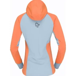 Polaire Norrona senja warm1 Hood W's Flamingo