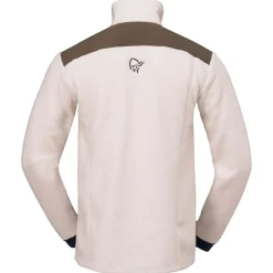 Polaire Norrona Trollveggen Warm 3 Jacket M's Whisper White
