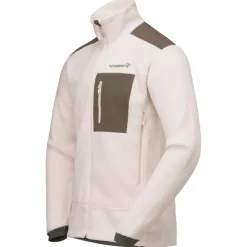 Polaire Norrona Trollveggen Warm 3 Jacket M's Whisper White