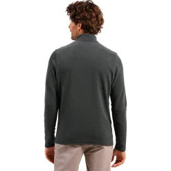 Polaire Odlo Roy Mid Layer 1/2 Zip Shale Grey Black Stripes