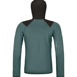 Polaire Ortovox Fleece Grid Hoody M Dark Arctic Grey