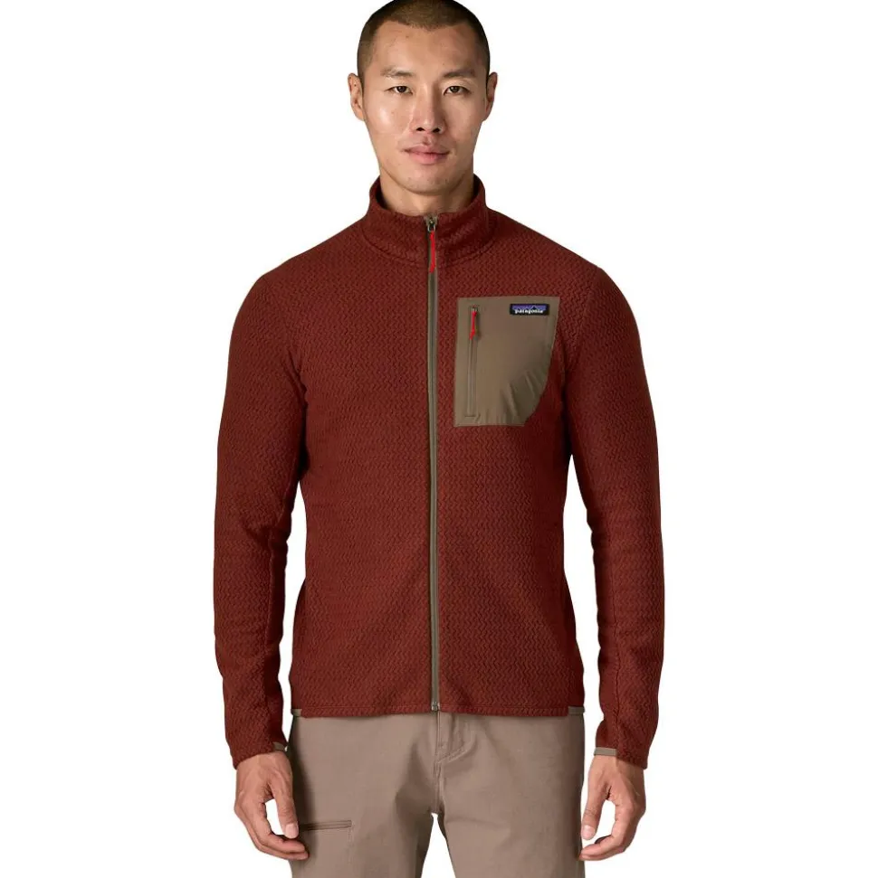 Polaire Patagonia M's R1 Air Jacket Dried Vanilla
