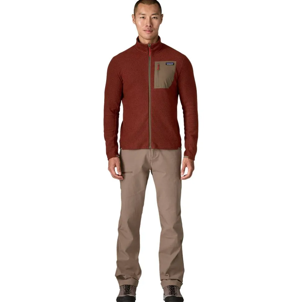 Polaire Patagonia M's R1 Air Jacket Dried Vanilla