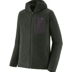 Polaire Patagonia M's R1 Air Full Zip Hoody Old Growth Green