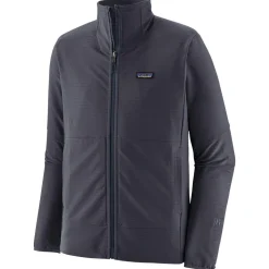 Polaire Patagonia M's R1 Techface Jkt Smolder Blue