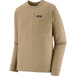 Polaire Patagonia M's R1 Thermal Crew Seabird Grey