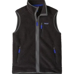 Polaire Patagonia M's Retro Pile Vest Black Forge Grey