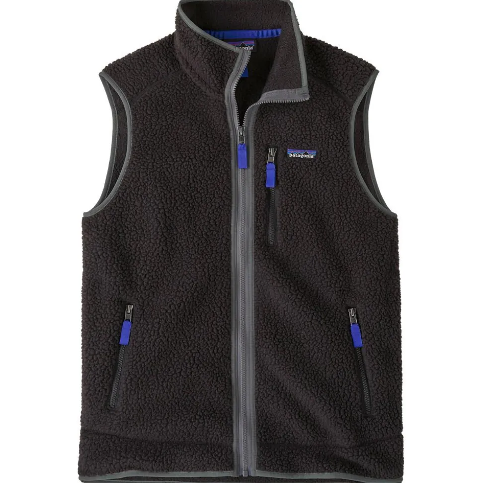 Polaire Patagonia M's Retro Pile Vest Black Forge Grey