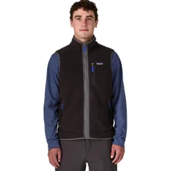 Polaire Patagonia M's Retro Pile Vest Black Forge Grey