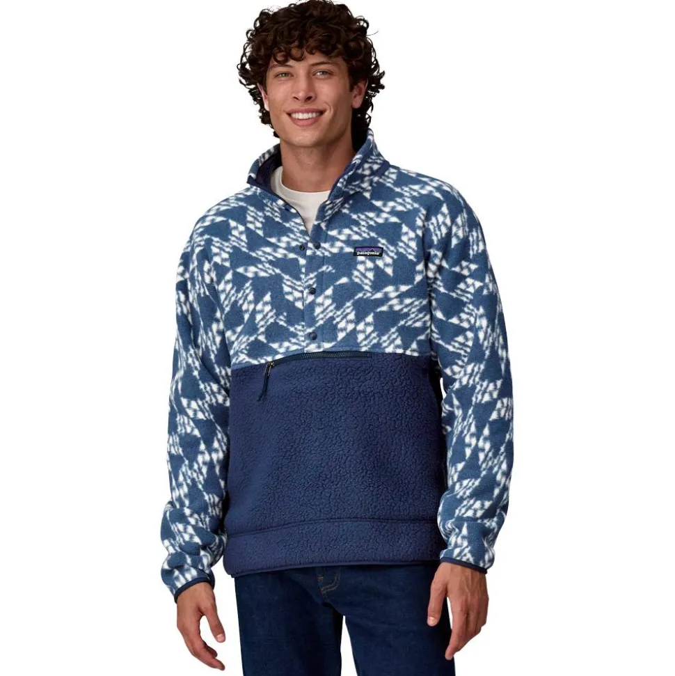 Polaire Patagonia M's Retro Pile 1/2 Snap Pullover New Navy