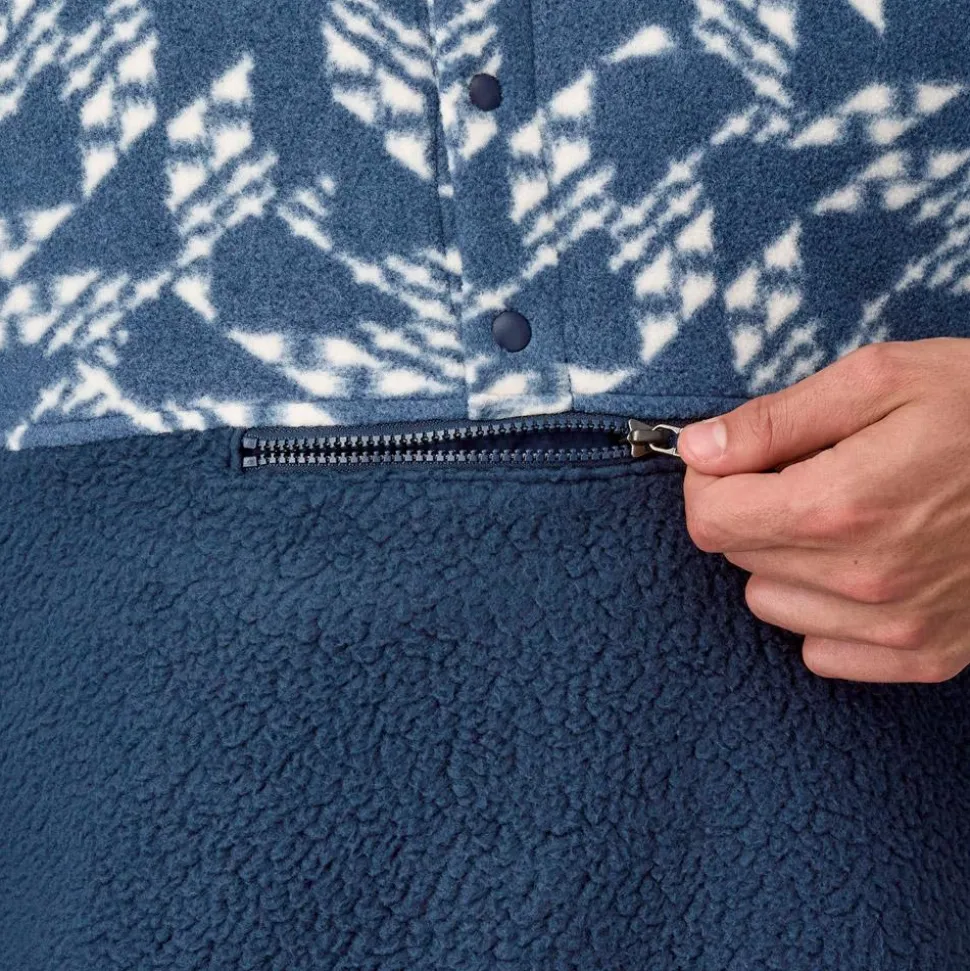 Polaire Patagonia M's Retro Pile 1/2 Snap Pullover New Navy