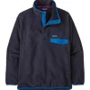 Polaire Patagonia M's Synch Snap T Pullover Pitch Blue