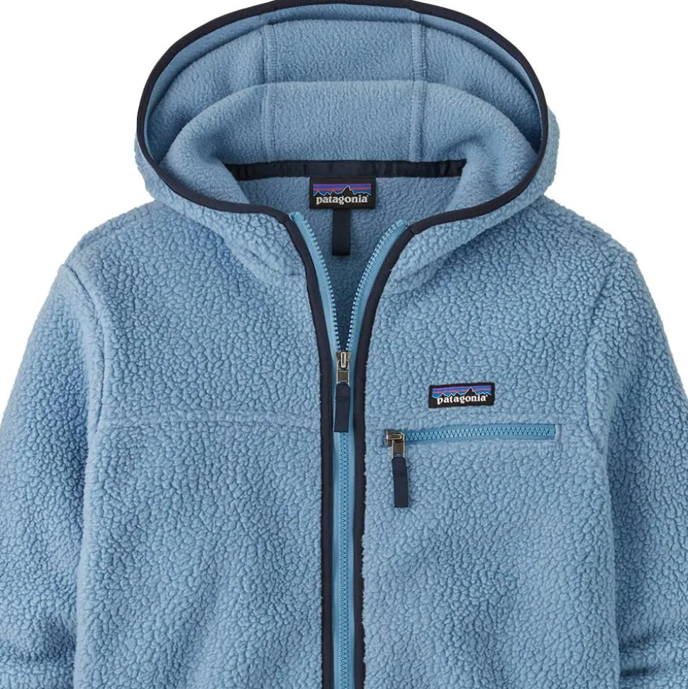 Polaire Patagonia Women's Retro Pile Hoody Barnacle Blue