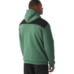 Polaire Picture Basement Plush Zip Hoodie Smoke Pine
