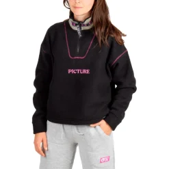 Polaire Picture Cylla Crop 1/4 Black