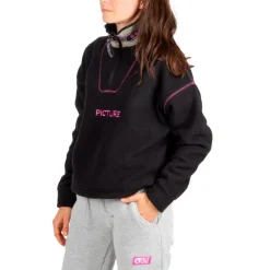 Polaire Picture Cylla Crop 1/4 Black