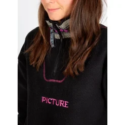 Polaire Picture Cylla Crop 1/4 Black