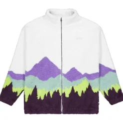 Polaire Picture Nyss Zip Fleece Purple Mountains
