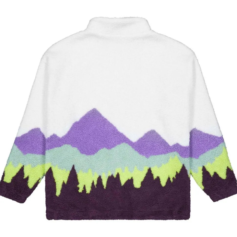 Polaire Picture Nyss Zip Fleece Purple Mountains