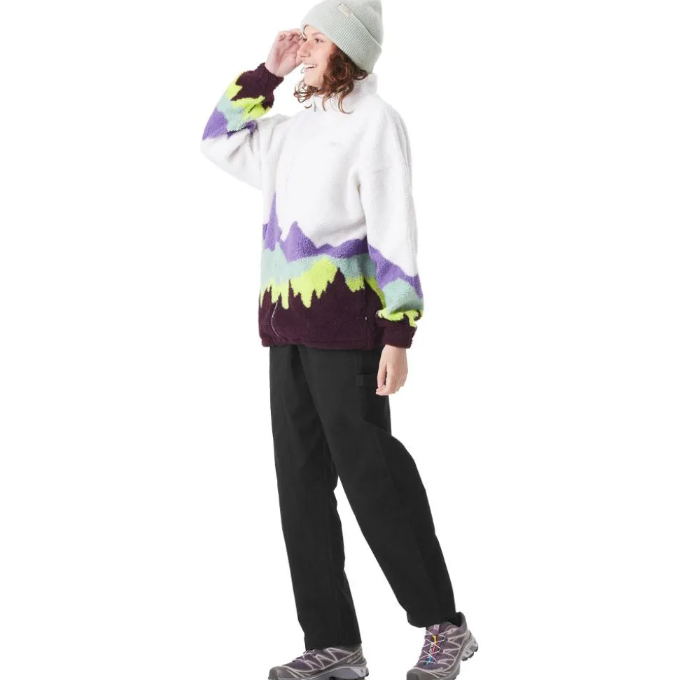 Polaire Picture Nyss Zip Fleece Purple Mountains