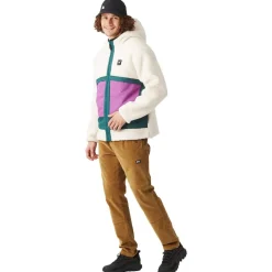 Polaire Picture Pmbton Zip Tofu Deep Water