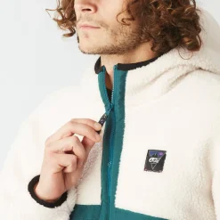 Polaire Picture Pmbton Zip Tofu Deep Water