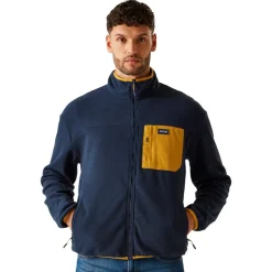 Polaire Regatta Frankie Full Zip Fleece Navy Mustard