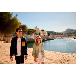 Polaire Regatta Frankie Full Zip Fleece Navy Mustard