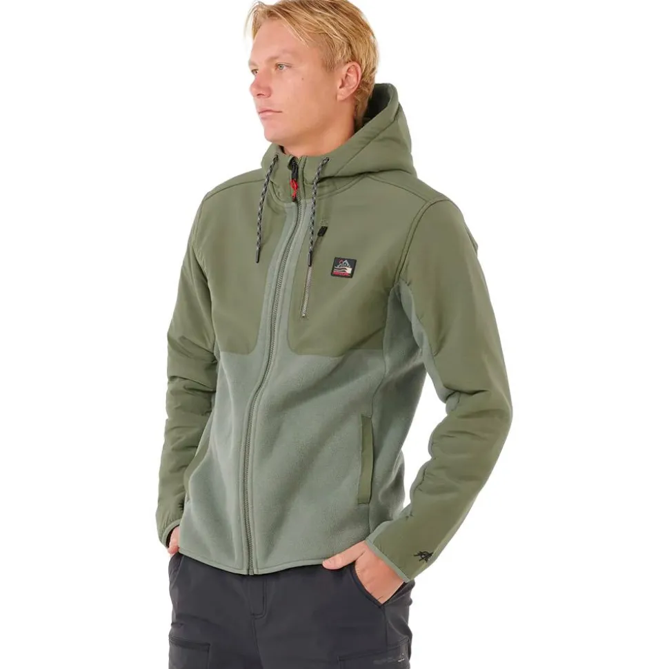 Polaire Rip Curl Anti Series Search Cactus Green