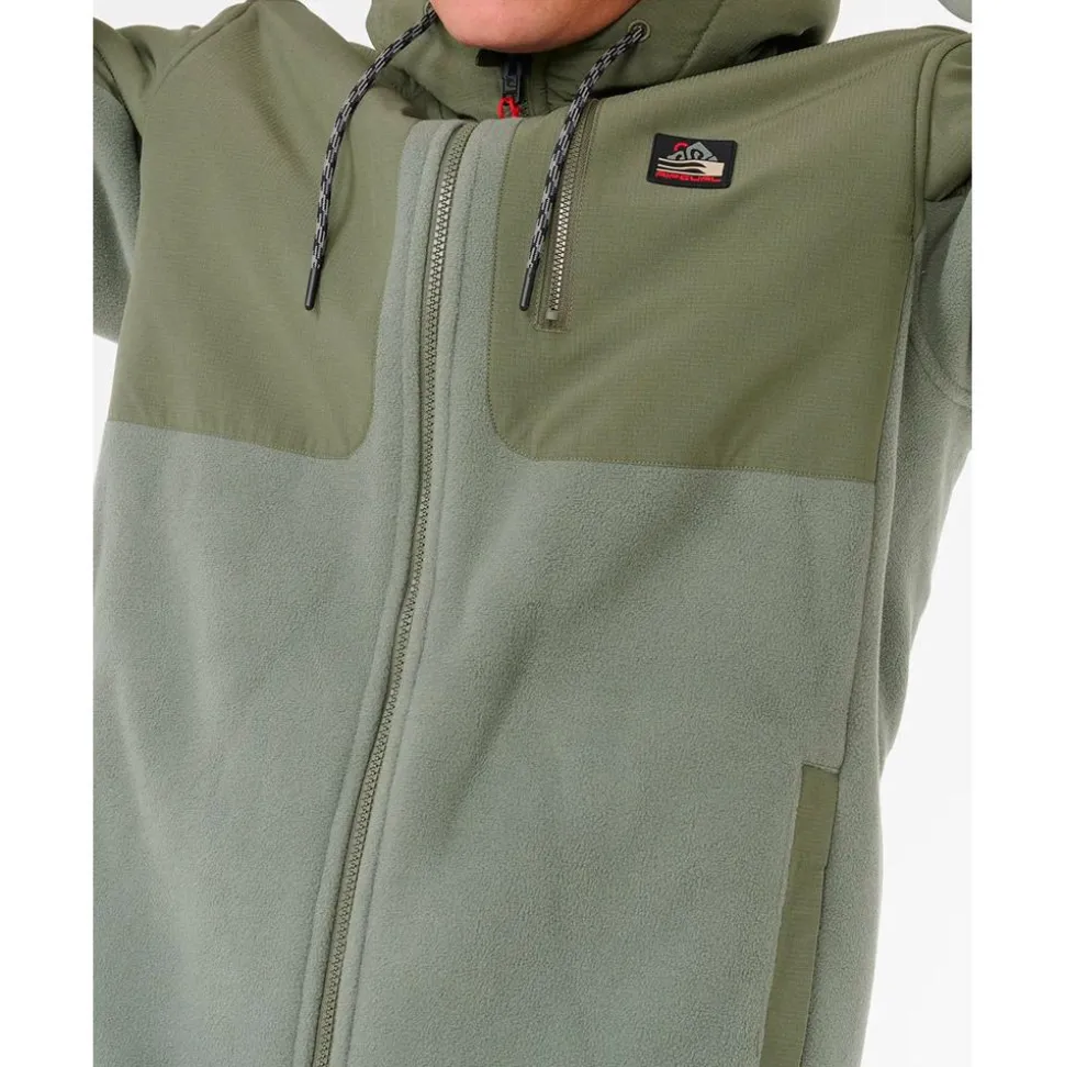 Polaire Rip Curl Anti Series Search Cactus Green