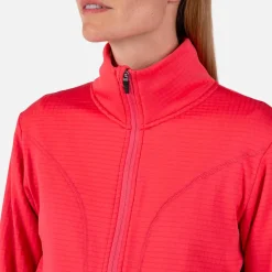 Polaire Rossignol W Blackside Fleece Full Zip Tea Rose