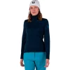 Polaire Rossignol W Blackside Fleece Half Zip Dark Navy