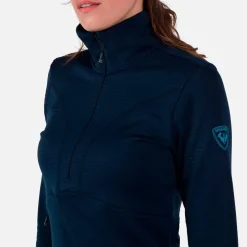 Polaire Rossignol W Blackside Fleece Half Zip Dark Navy