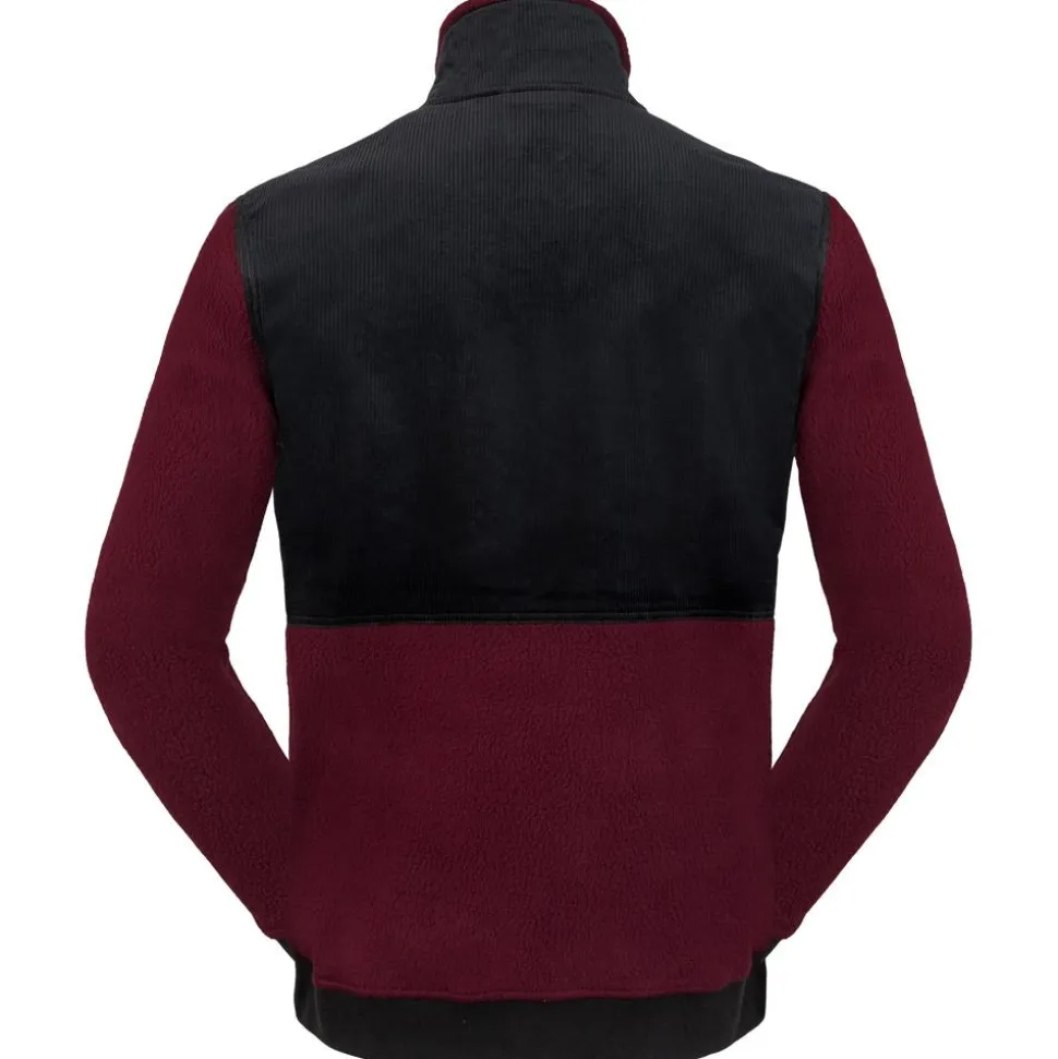Polaire Sweet Protection Pile Fleece Jacket Red Wine