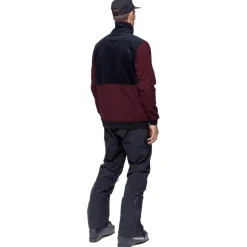 Polaire Sweet Protection Pile Fleece Jacket Red Wine
