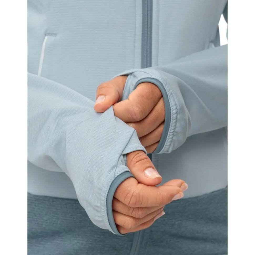 Polaire Vaude Women's Tekoa Fleece Jacket II Summer Blue