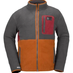 Polaire Volcom Fleecer Full Zip Charcoal