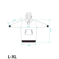 Poncho All-In Poncho Plaid Charcoal