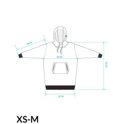 Poncho All-In Poncho Plaid Charcoal