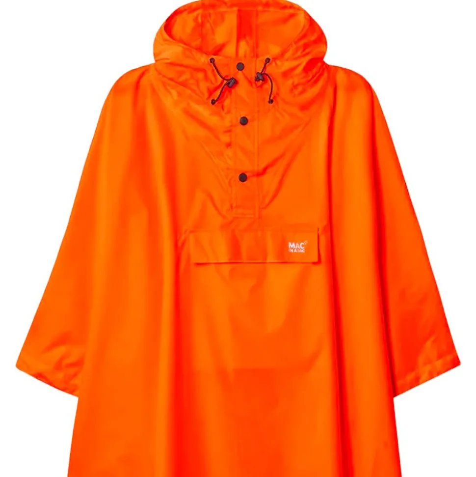 Poncho de pluie MAC IN A SAC Mias Poncho Neon Orange