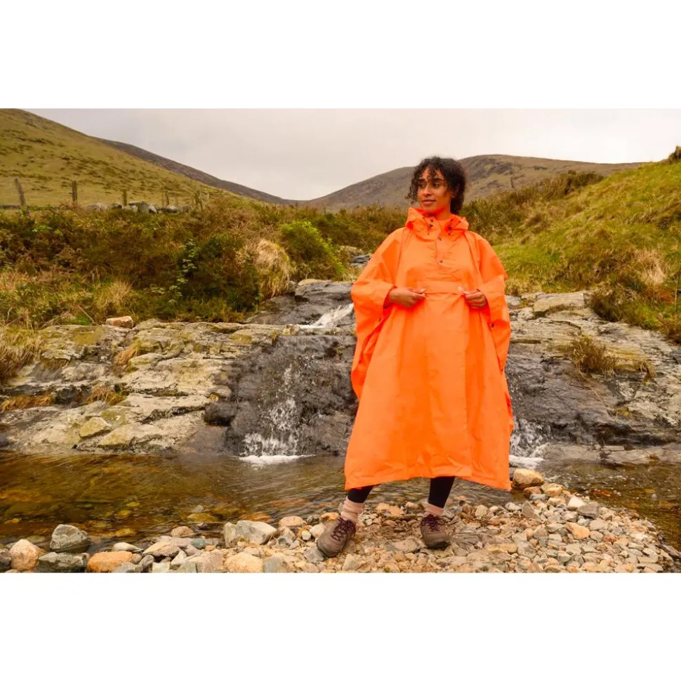 Poncho de pluie MAC IN A SAC Mias Poncho Neon Orange