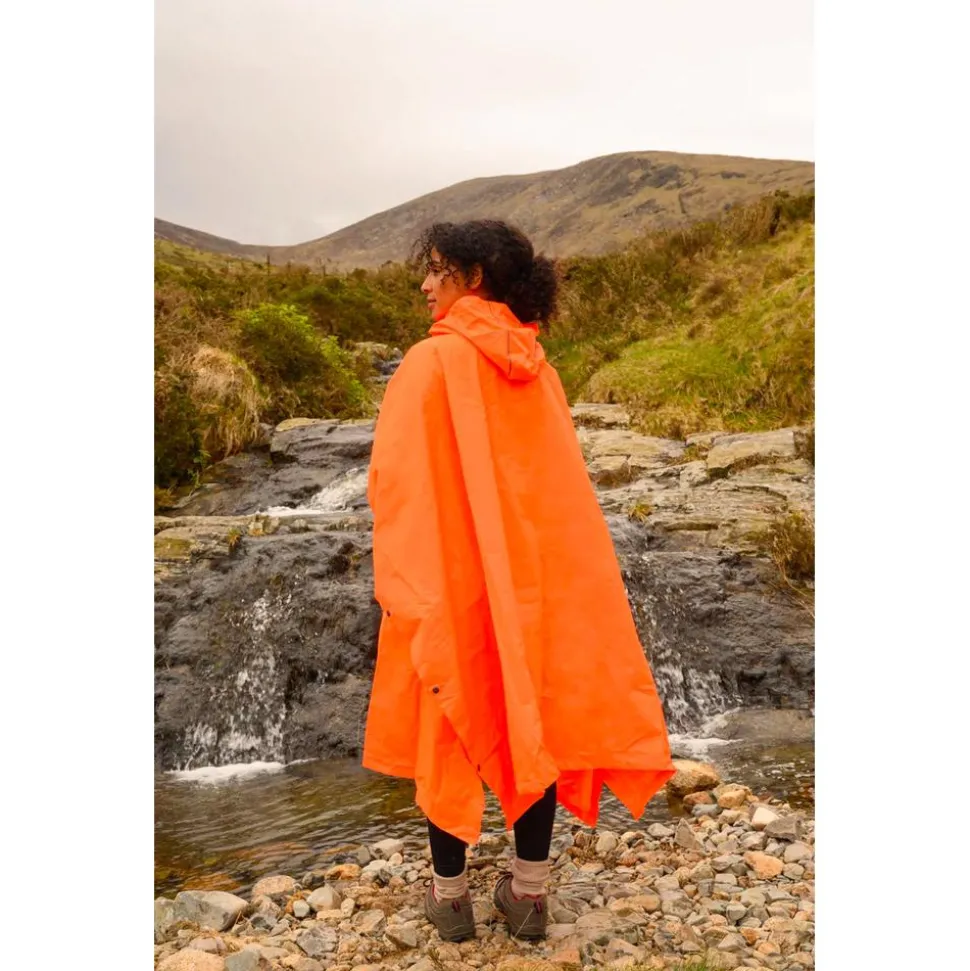Poncho de pluie MAC IN A SAC Mias Poncho Neon Orange