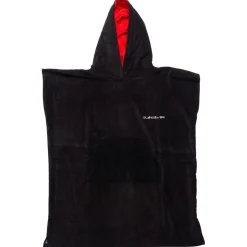 Poncho Quiksilver Hoody Towel Youth Jet Black