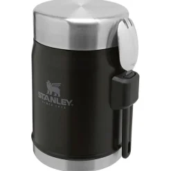 Popote Stanley The Legendary Food Jar + Spork 0.4L Matte Black Pebble